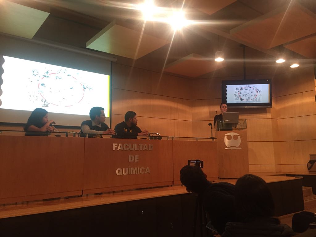 Conferencia de Alexa Grasso en la&nbsp;UNAM