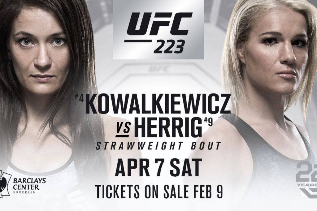 UFC 223: Karolina Kowalkiewicz vs Felice&nbsp;Herrig