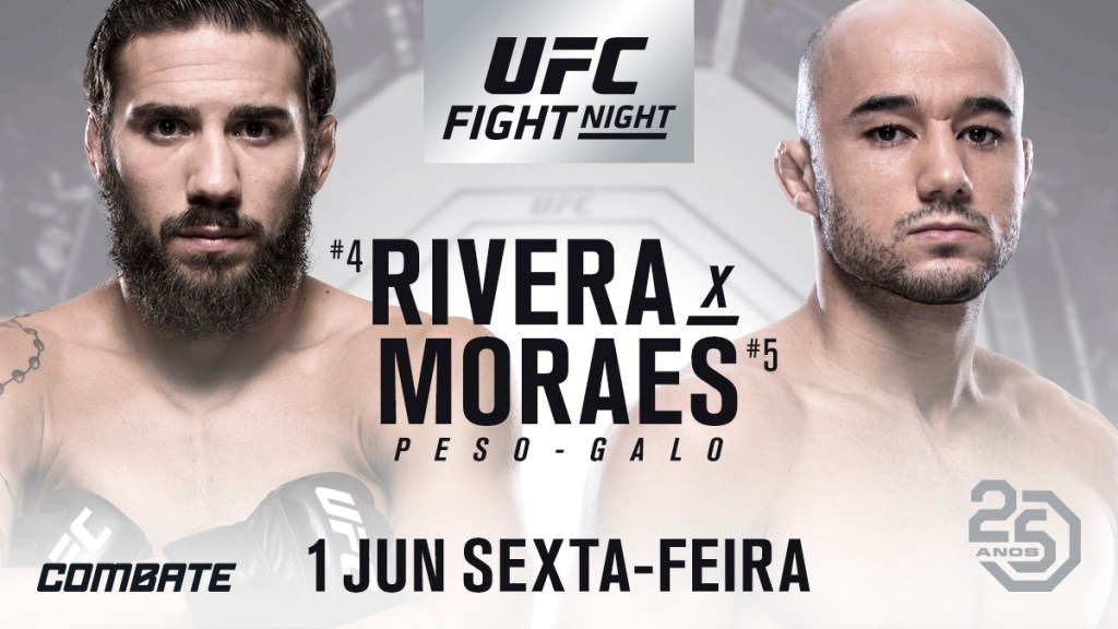 UFC UTICA: RIVERA vs Moraes&nbsp;(Pesaje)