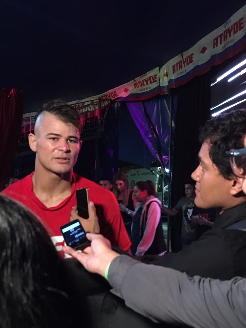 Entrevista con Diego Lopes Post-Pelea&nbsp;(Audio)