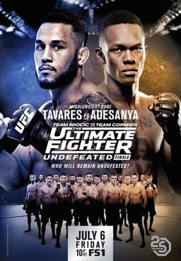 TUF 27 FINALE: Tavares vs Adesanya (Resultados/Results)