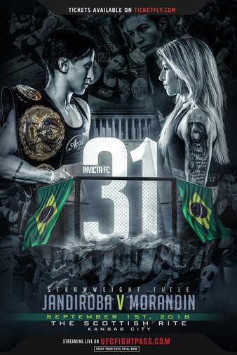 Invicta 31: Jandiroba vs. Morandin (Resultados/Results)