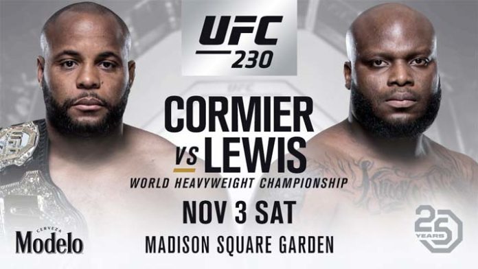 UFC 230: Cormier vs. Lewis (Resultados&nbsp;/Results)