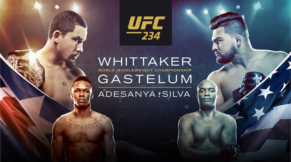 UFC 234 Adesanya VS Silva (Resultados/Results)