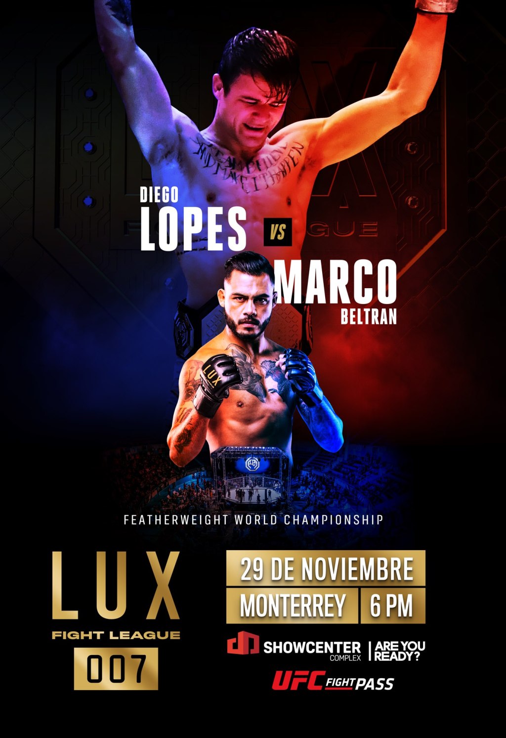 LUX 007 La colisión de dos&nbsp;campeones.