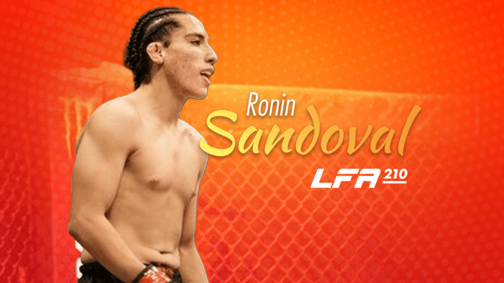 Ronin Sandoval en la co-estelar de lfa&nbsp;210